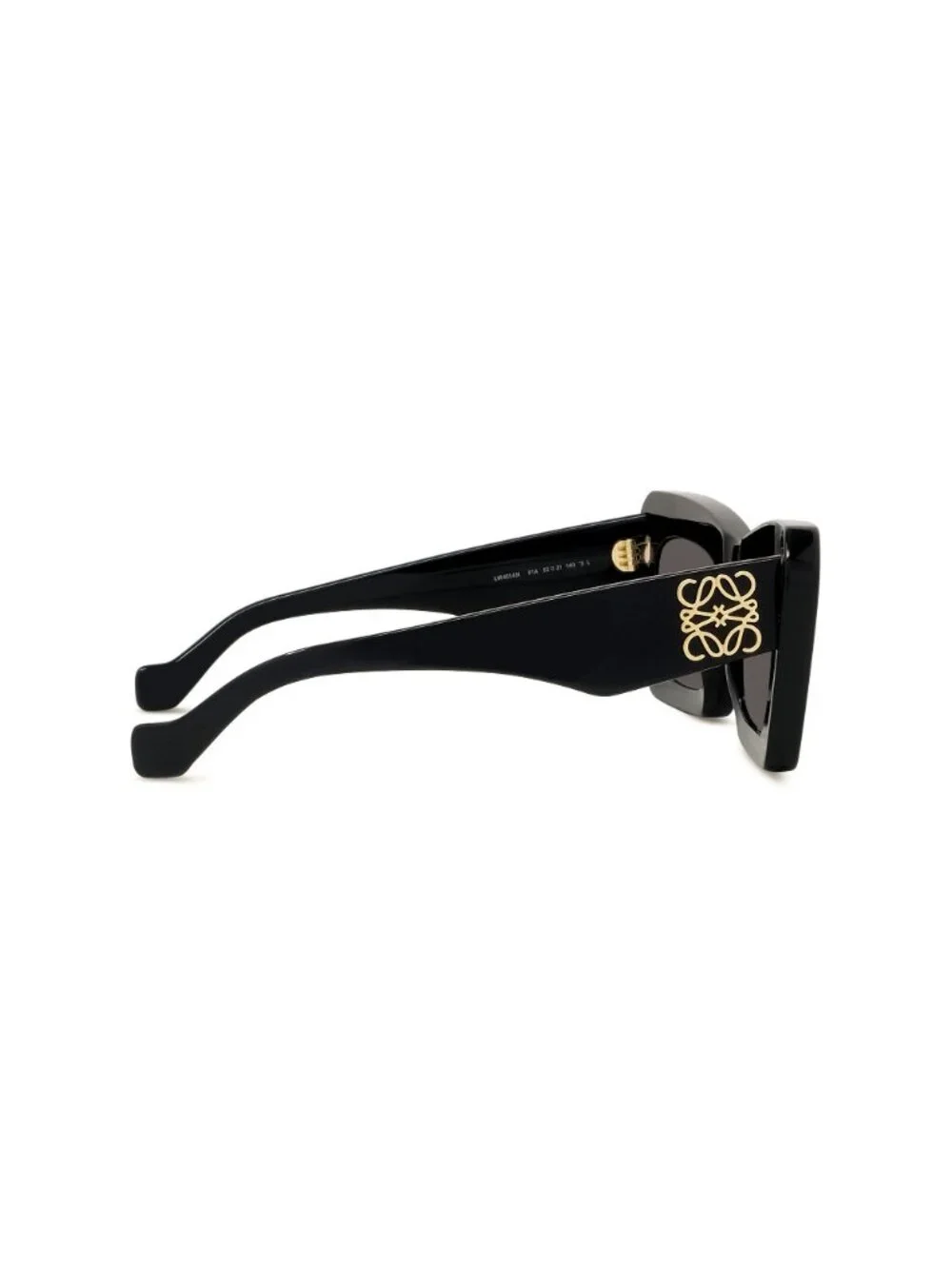 New LOEWE Women's Sunglasses Acetate Frame ANAGRAM LW40145I 01A 52 Black Cat Eye